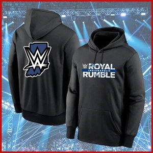 Royal Rumble 2025 Logo Pullover Hoodie Gift Fans - Picture 1 of 5
