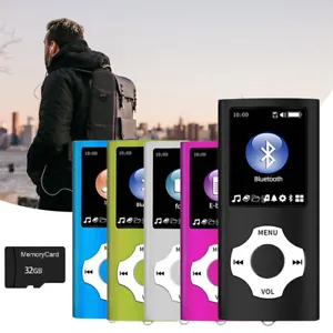 Portable Mini MP3 MP4 32GB Player 1.8" LCD Supports Music Video Media FM Radio - Picture 1 of 26