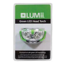LUMii Green Light LED Head Torch Grow Room Hydroponics