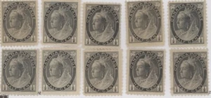 Canada Stamp #74 - Queen Victoria (1898) ½¢ -FVF-MH - Foto 1 di 1