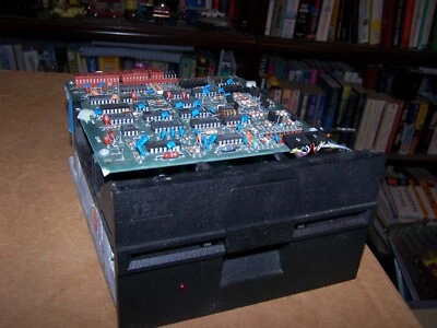 IBM Tandon TM100-2A 5.25" 360k Floppy Disk Drive full height Black IBM 1984 - Image 1 of 3