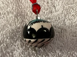 Christmas ornament reverse painted mini Istanbul 2008 OH4558 - Picture 1 of 6