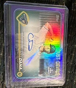 2024 Topps Pro Debut - Autographs Purple Foil #PD-58 Caden Dana Mint - Bild 1 von 2