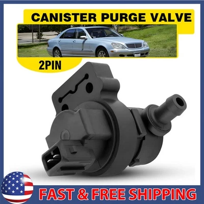 Vapor Canister Purge Valve For 1998-2006 Mercedes-Benz E320 S430 S500 0004701593 - Image 1 of 4