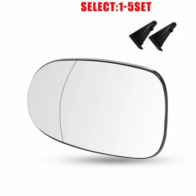 Espejo de cristal para Mercedes Benz CLK320 2003-05 lado del conductor térmico 2098100121 1-5X Foto 1 de 4