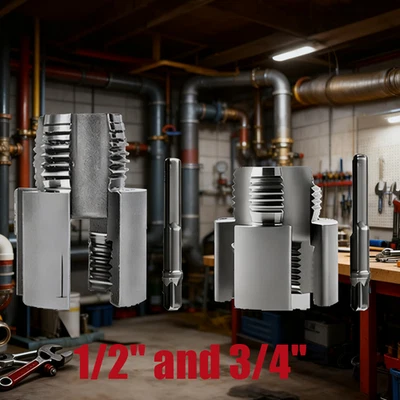 Kit de roscadora de tubería de PVC de EE. UU. - Herramienta todo en uno para roscado interno y externo Foto 1 de 4