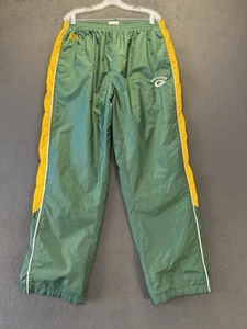 Vintage Green Bay Packers NFL Windbreaker Pants L Nylon Track VTG Retro - Picture 1 of 12