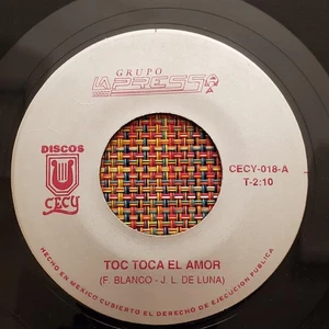 GRUPO LA PRESS - Toc Toca El Amor / Mexican Latin 45 on DISCOS CECY (107) - Picture 1 of 2