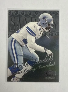 Deion Sanders 1999 SkyBox Metal Universe #145 Dallas Cowboys - Bild 1 von 2