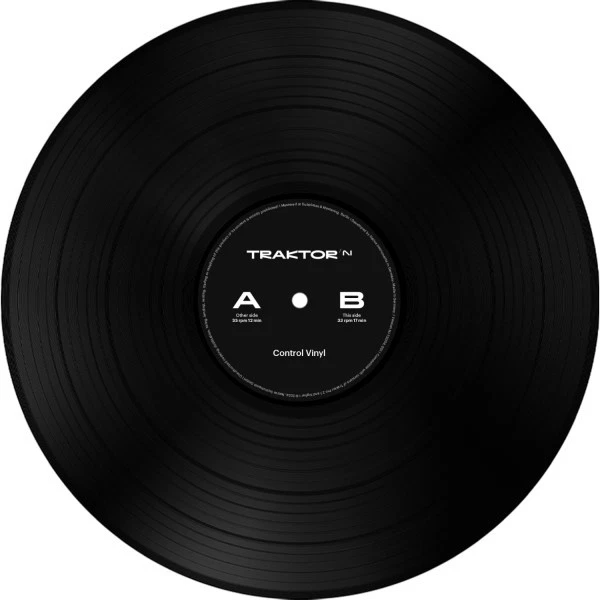 Native Instruments TRAKTOR Control Vinyl MKII 2024 Schwarz | Neu - Bild 1 von 1
