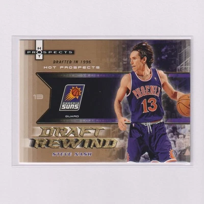 Fleer Hot Prospects Draft Rewind 2006-07 #DR-SN Steve Nash Foto 1 de 2