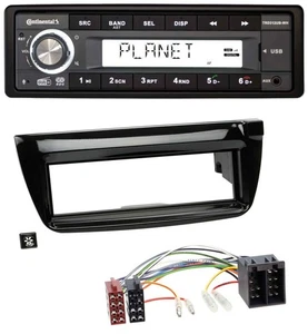 Continental USB 1DIN AUX DAB MP3 Autoradio für Opel Combo ab 11 Fiat Doblo 12-15 - Bild 1 von 9