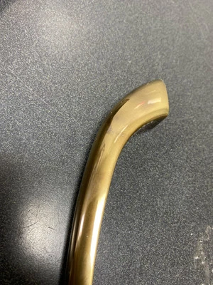 Tiradores de puerta trasera de lujo Alno G855-8-PA C855 8" - antiguos pulidos Foto 1 de 4