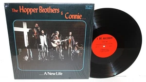 THE HOPPER BROTHERS & CONNIE - A NEW LIFE - USED GOSPEL VINYL LP - Picture 1 of 2