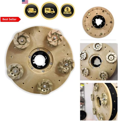 Placa de molienda de hormigón para máquinas oscilantes herramienta de diamante grueso de 17 diámetros Foto 1 de 4