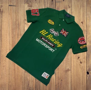 Polo Ralph Lauren Racing Motorsport Green Men’s Classic Fit S M L XL 2XL NWT - Picture 1 of 2