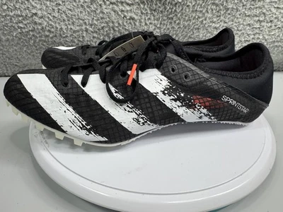 Sapatos masculinos de atletismo tamanho 10.5 Adidas Sprintstar Spikes EG1199 novo - Imagem 1 de 4