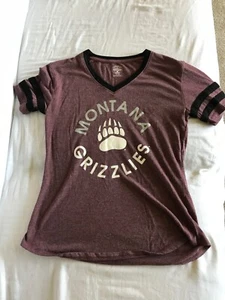 U of M ~ MONTANA GRIZZLIES ~ Granate ~ Camiseta ~ Talla S (4-6). - Imagen 1 de 4
