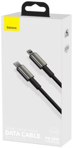 Baseus Tungsten Gold Fast Charging Data Cable Type-C to Lightning PD 20W 1M - Picture 1 of 7