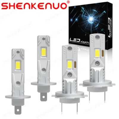 H1 H7 6000K LED Headlight High-Low Beam Bulbs Kit For Kia Sorento 2003 2004-2006 - Image 1 of 4