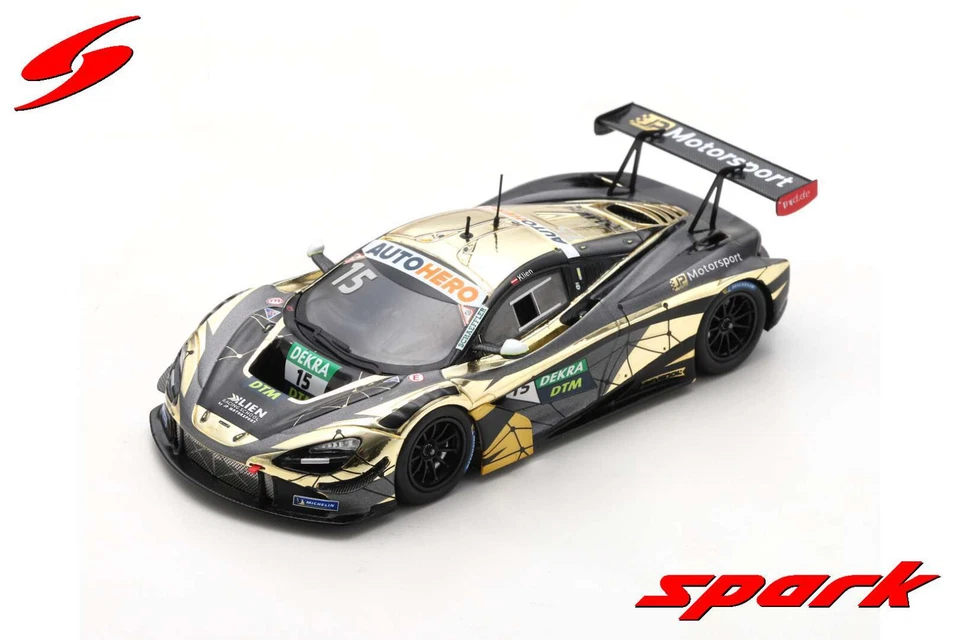 Spark 1/43 McLaren 720S GT3 #15 JP Motorsport Nürburgring DTM 2021 SG796 - Immagine 1 di 1