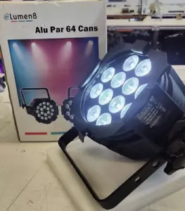eLumen8 Alu HEX Par 64 (12 x 12W 6-in-1 RGBWAUV) - Picture 1 of 4