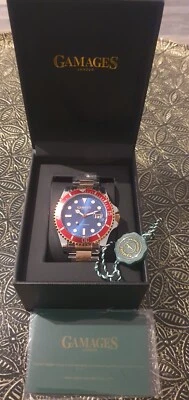 GAMAGES OF LONDON LIMITED EDITION HAND ASSEMBLED SPORTS ELEMENT AUTOMATIC705£RRP - Image 1 of 4