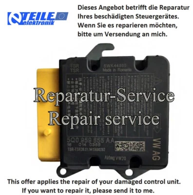 ⭐ Riparazione elettronica / repair of car electronics ECU airbag VW Golf VII - Immagine 1 di 3