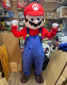 High quality Mascot Mario Mascotte Costume Mario bros cosplay botarga halloween - Picture 1 of 3