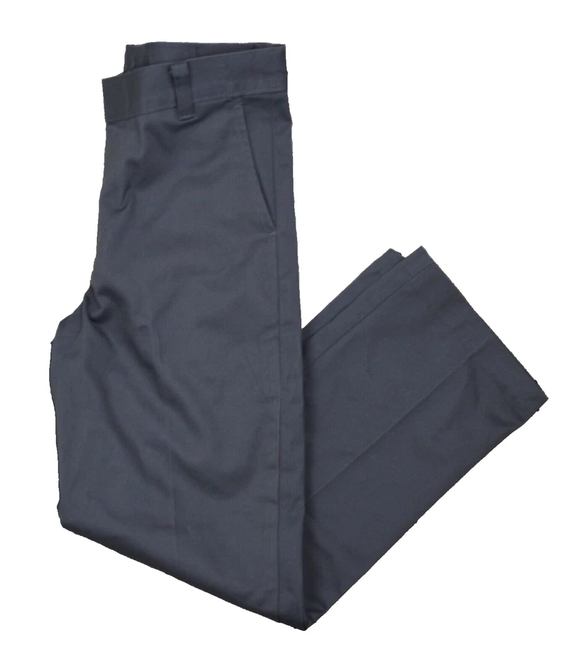 Uniforme escolar George Boys pantalones rectos frente plano cintura ajustada gris talla 8 Foto 1 de 4