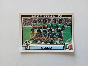 FIGURINA ARGENTINA 78 PANINI TEAM MEXICO n 170 CON VELINA - Picture 1 of 2