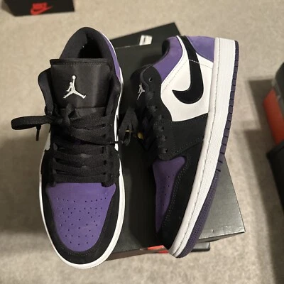 Talla 8.5 - Air Jordan 1 Low Court púrpura Foto 1 de 4