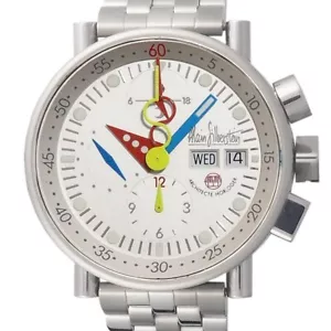 Alain Silberstein Chronobauhaus Automatisch Silber Dial 999 Limited Herren Uhr - Bild 1 von 9
