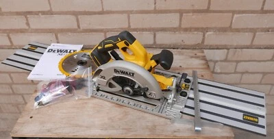 DeWalt DCS572 18v xr 184mm Rail Base Circular Saw Bare Unit + DWS5021 1mtr Rail - Image 1 of 4