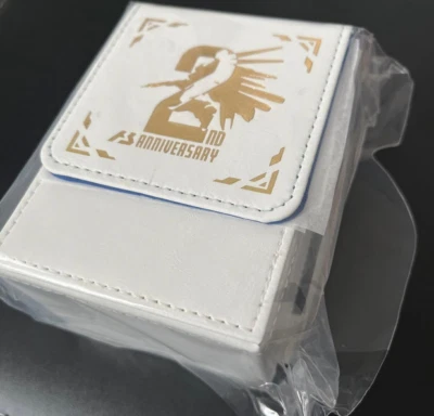 Gundam Arsenal Base 2nd Anniversary set Deck Case Only White 106mm×75mm×68mm New - Image 1 of 3