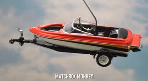 Waterski Wakeboard Speed Boat Christmas Ornament Mastercraft Sea Ray Water Ski - Picture 1 of 12