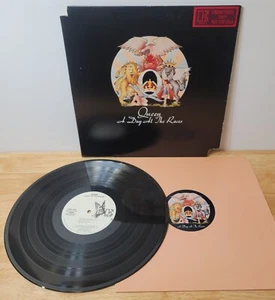 Queen A Day At The Races 1976 Elektra Record White Label Promo Sterling Press LP - Picture 1 of 8