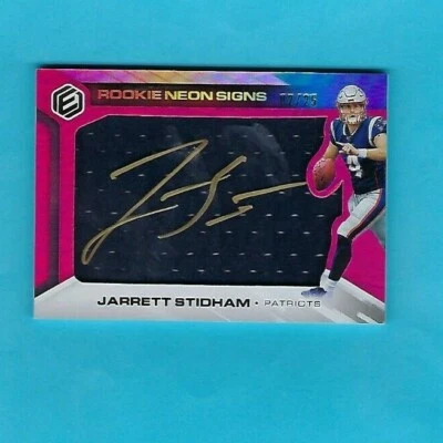 2019 Elements ROOKIE Neon Signs Auto Relic #RNS-JS JARRETT STIDHAM 02/25 RC - Image 1 of 2