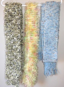 Women’s Scarves Multicolor Various Brands And Styles Lot Of 5 - Picture 1 of 2