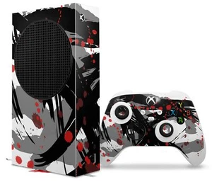 Controlador de consola Skins XBOX serie S resumen 02 rojo - Imagen 1 de 3