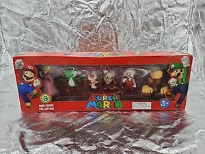 6 Stck. Super Mario Serie 3 Minifiguren Sammlung - Bild 1 von 6