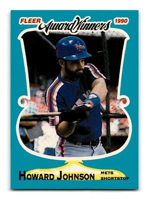 Howard Johnson 1990 Fleer Award Winners #20 New York Mets NM-MINT - Image 1 of 2