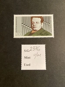 Germany SG 2376 Composer Max Reger 1991 MNH - Picture 1 of 2