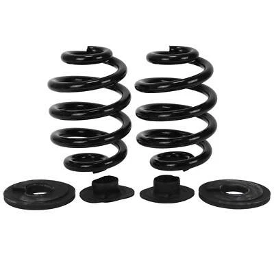 2x Muelles reforzados Eje trasero hasta 1490 Kg Carga por eje + Gomas de muelle para VW T4 - Imagen 1 de 3