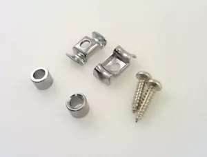 True Custom Shop® Vintage Chrome String Tree Guides for Fender Stratocaster - Picture 1 of 4