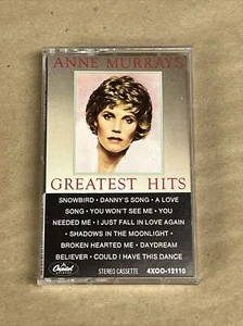 Anne Murray Greatest Hits (Cassette, 1980) - Picture 1 of 4