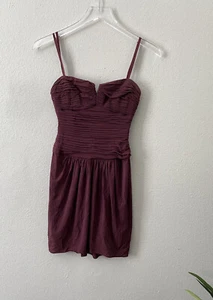 BCBG Maxazria Women’s Bodycon Rochet Ruffle Mini Dress size 0 - Picture 1 of 6