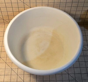 Large 5.5L White Mixing Bowl Heavy-Duty Plastic 11.5” Made in USA - Picture 1 of 6