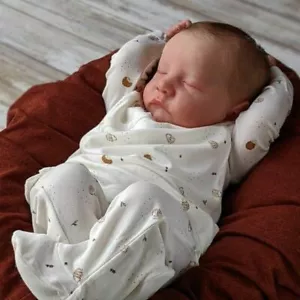 Kit stampo realistico fai da te Reborn baby dolls 20'' kit silicone vinile vuoto non verniciato - Foto 1 di 11