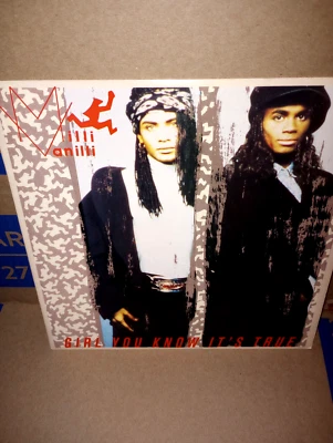 Milli Vanilli Girl You Know Its True LP Record. - Image 1 of 2